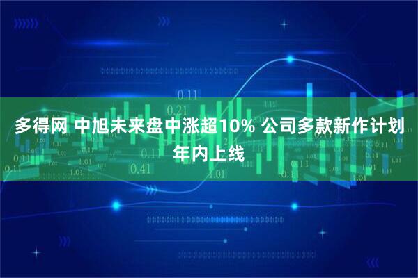 多得网 中旭未来盘中涨超10% 公司多款新作计划年内上线
