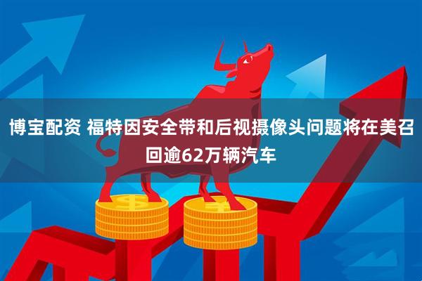博宝配资 福特因安全带和后视摄像头问题将在美召回逾62万辆汽车