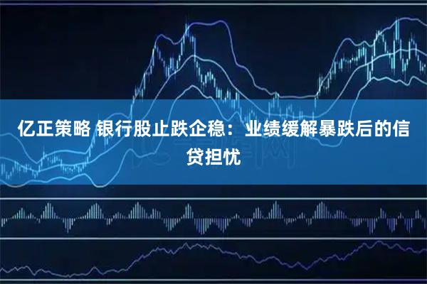 亿正策略 银行股止跌企稳：业绩缓解暴跌后的信贷担忧